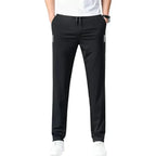Pack of 3 Offer 😍 Men’s Premium-Quality Stretch Lycra Pants | Black, Blue & Grey Colors