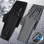 Pack of 3 Offer 😍 Men’s Premium-Quality Stretch Lycra Pants | Black, Blue & Grey Colors